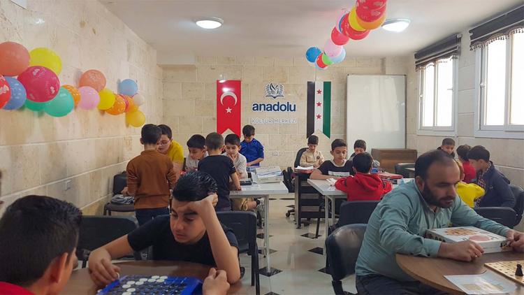 فعاليات 23 أبريل أقيمت في مركز الأناضول الثقافي