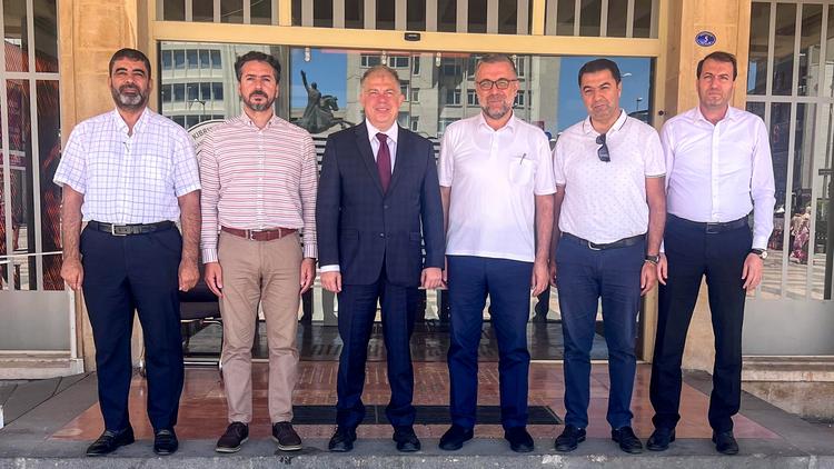 Vakıf Başkanı Turgay Aldemir ve beraberindeki heyet, Dışişleri Bakanlığı Gaziantep Temsilciliği'ni ziyaret etti