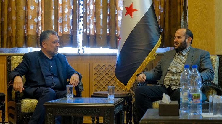 زيارة عبد الوهاب داس محافظ حلب