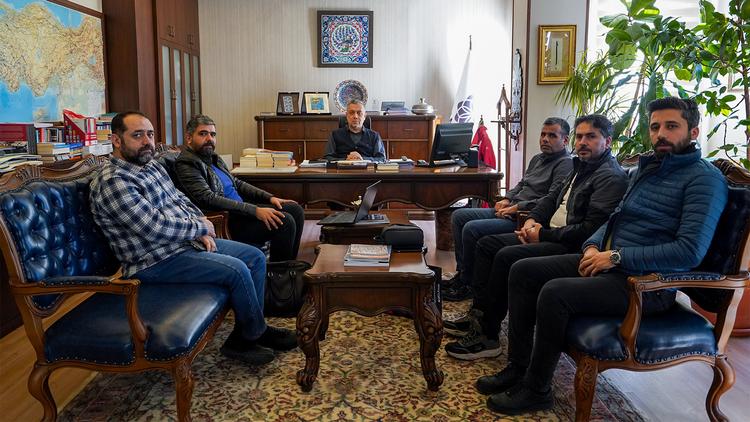 زيارة مؤسستنا للسيد طارق الفراج ممثل جمعية بنيان في تركيا