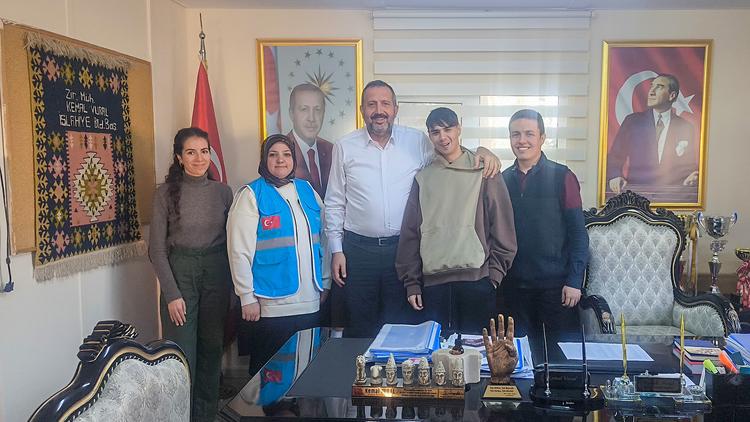 زيارة رئيس بلدية اصلاحية كمال فورال