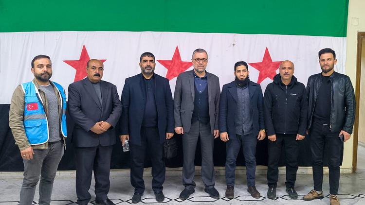 زيارة لإبراهيم براء مدير الثقافة في محافظة حلب