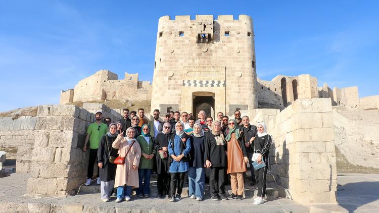 زيارة حلب ومكتب الارتباط