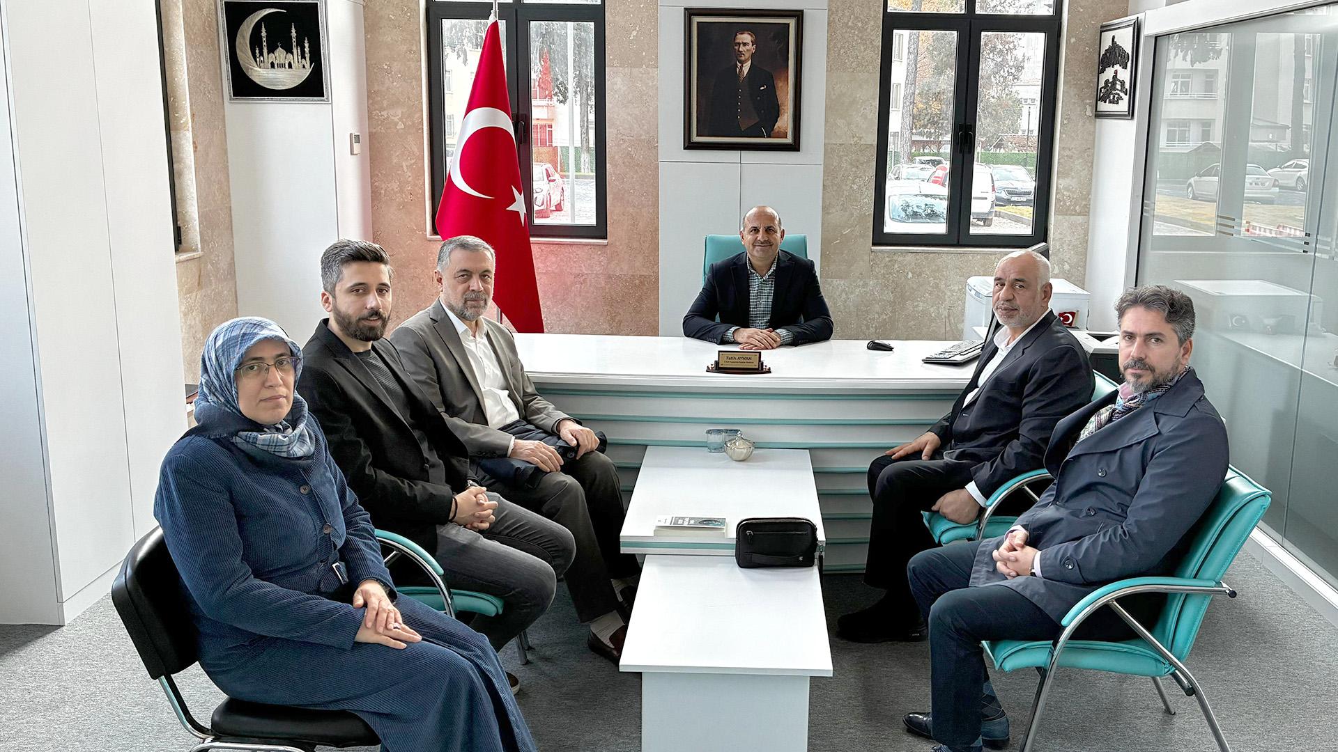 Visit to Fatih Ayhan, Director of Civil Society Relations for the Province of Gaziantep