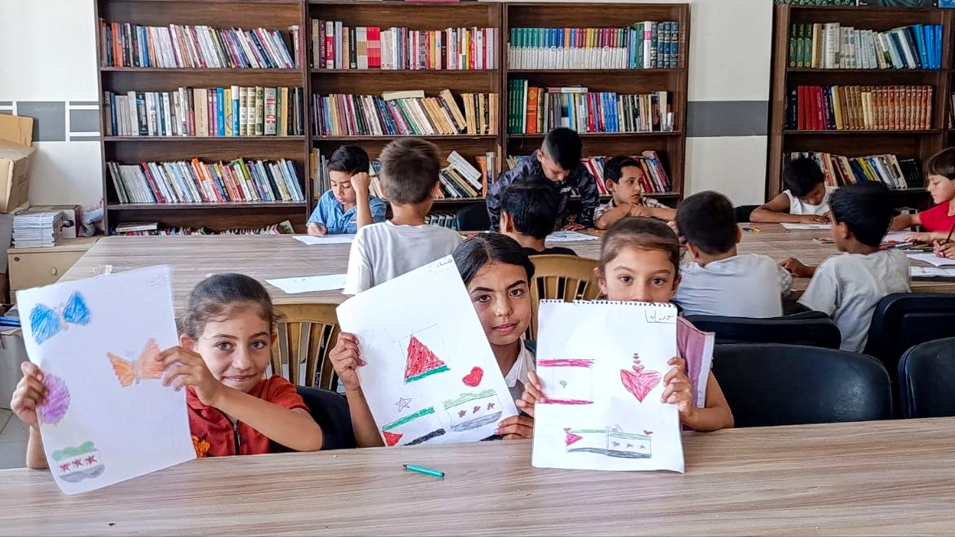 El Bab ve Cerablus'ta Yaz Okulu Eğitimleri Sürüyor