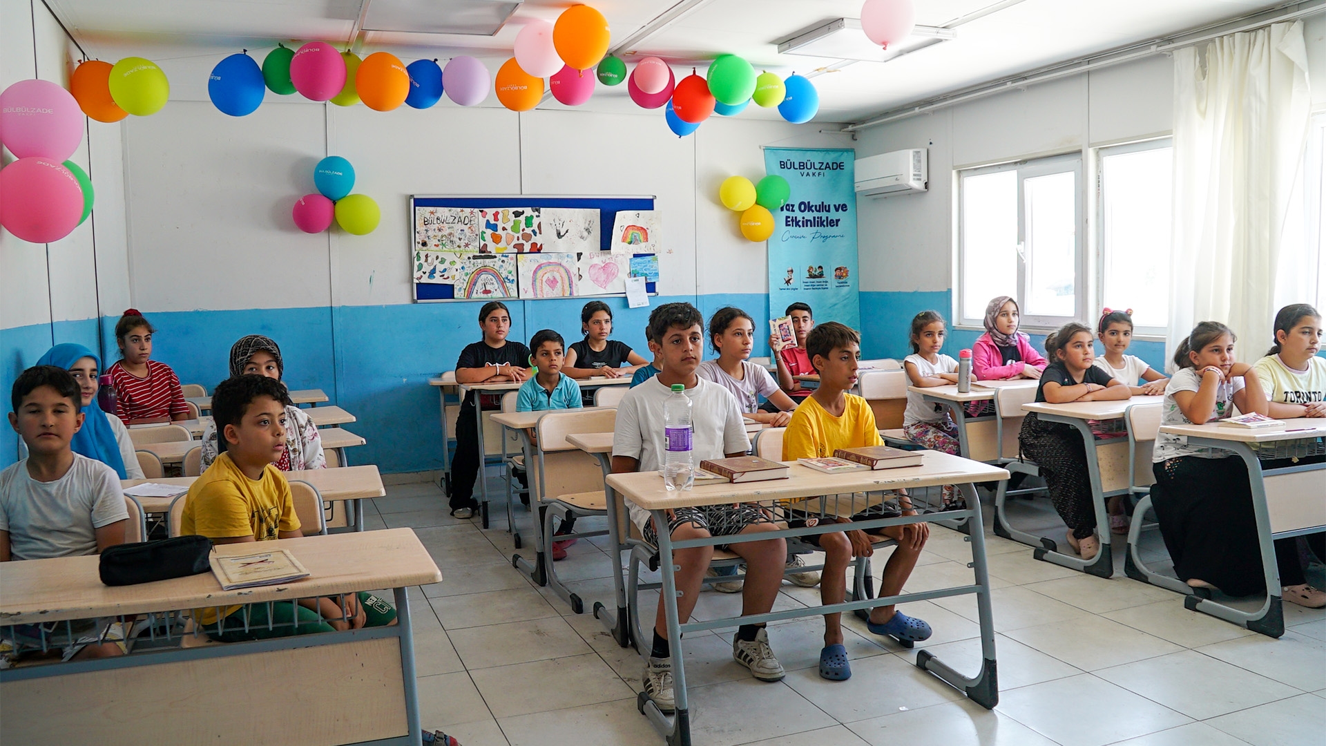 Nurdağı Yaz Okulunda Çocuklar Eğlenerek Öğreniyor