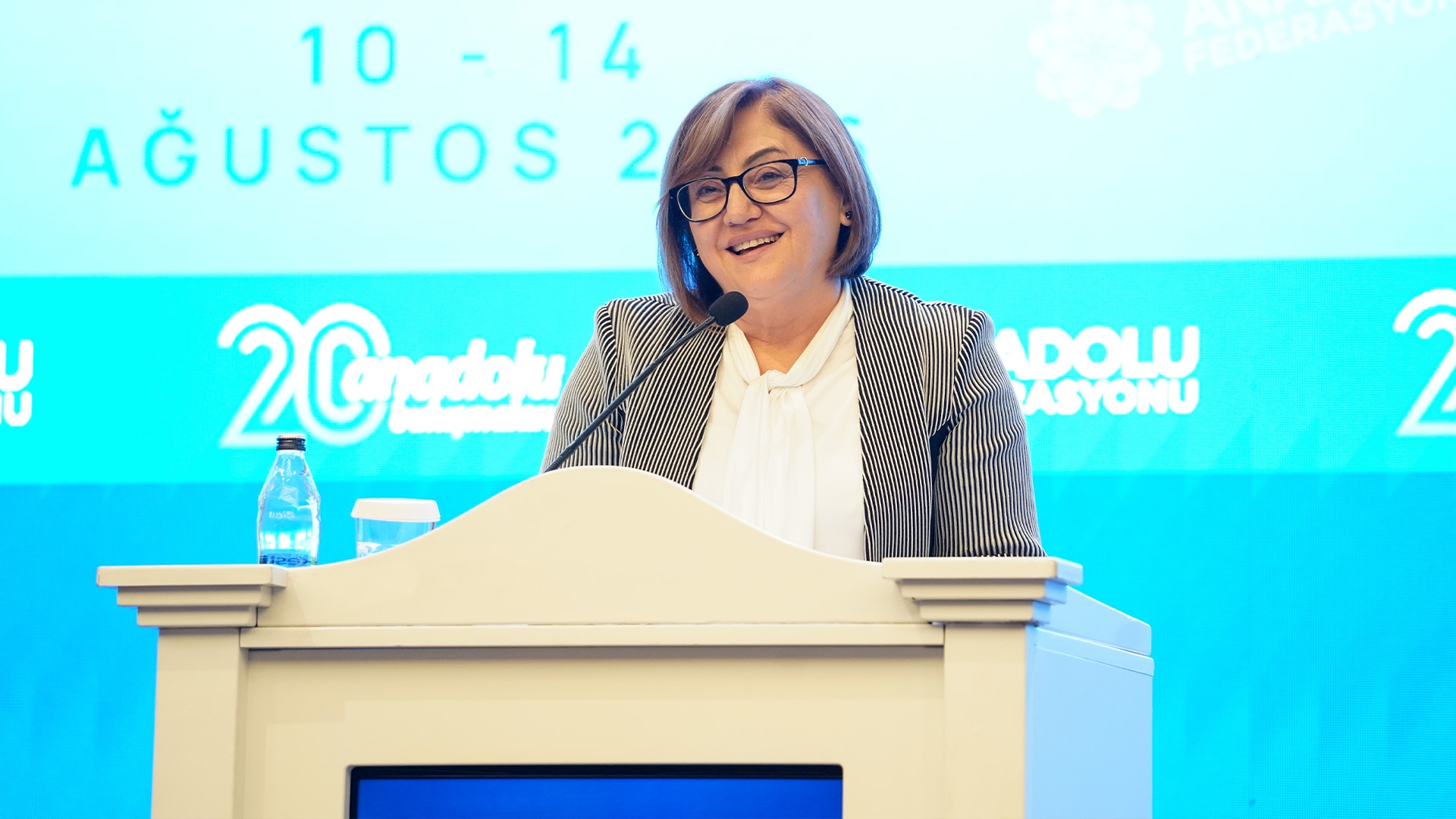 Fatma Şahin 20. Anadolu Buluşmaları’nda "Dirençli Şehir Gaziantep" Modelini Ele Aldı