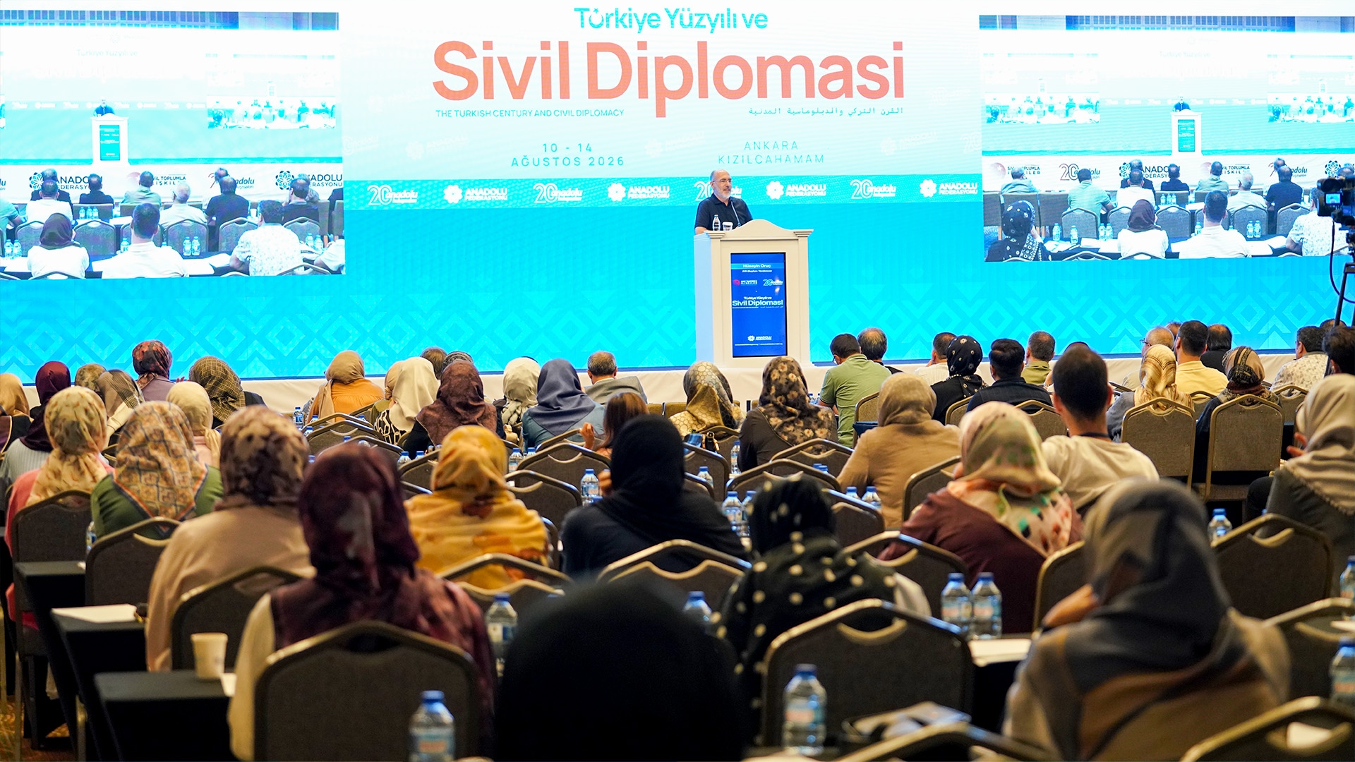 Hüseyin Oruç 20. Anadolu Buluşmaları’nda Barış Diplomasisinin Detaylarını Paylaştı