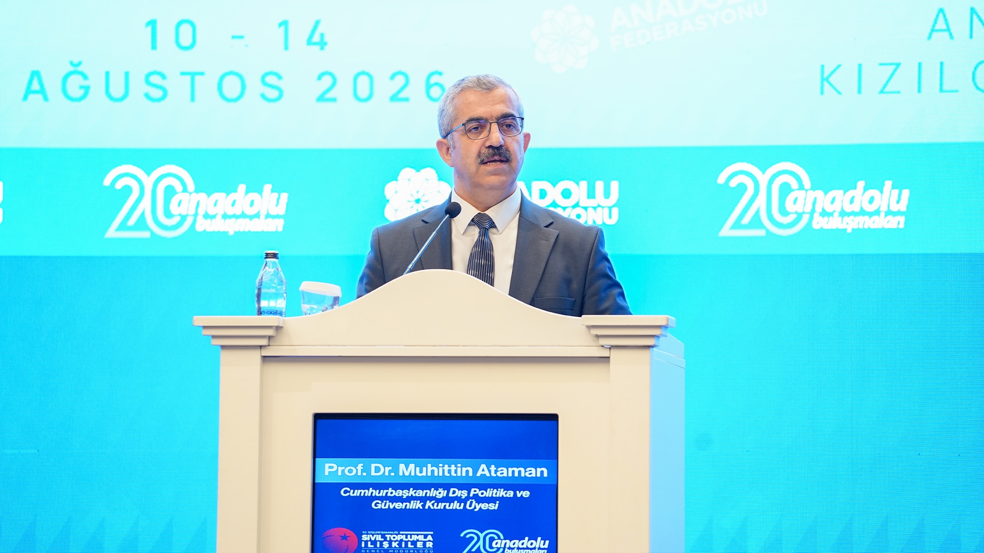 Prof. Dr. Muhittin Ataman: "Artık Bir İnsanlık Cephesi Var"