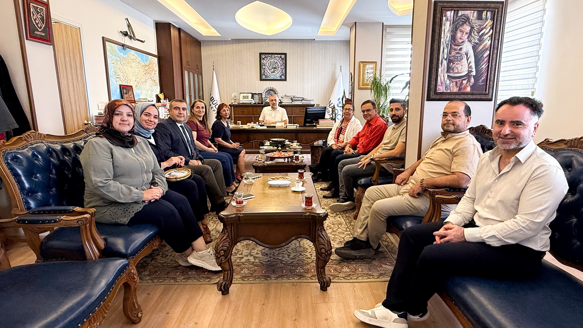 EDUcongress2026 İçin Gaziantep’e Gelen Akademisyenlerden Bülbülzade Vakfı'na Ziyaret