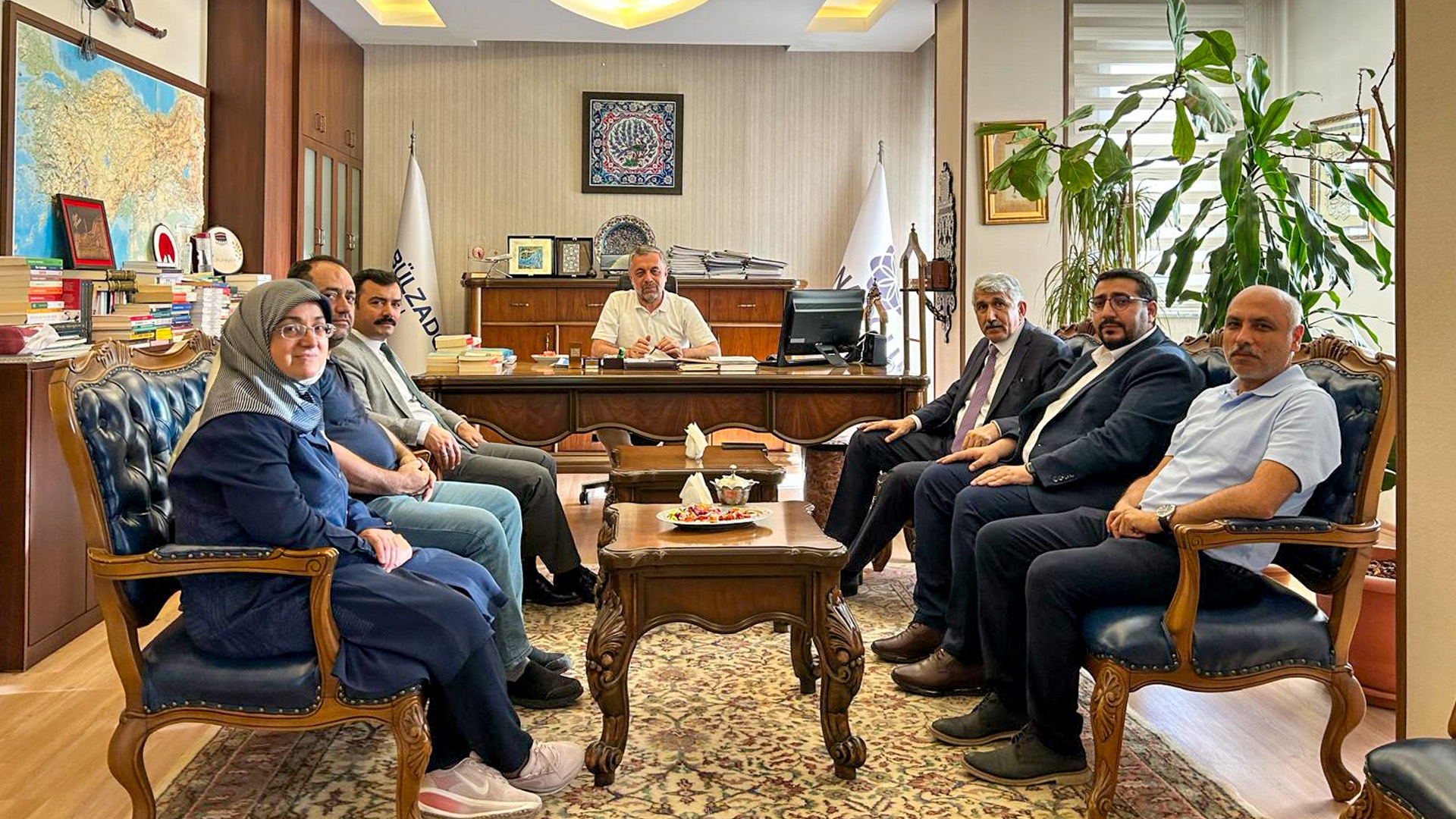 Kahta Protokolü Vakfımızı Ziyaret Etti
