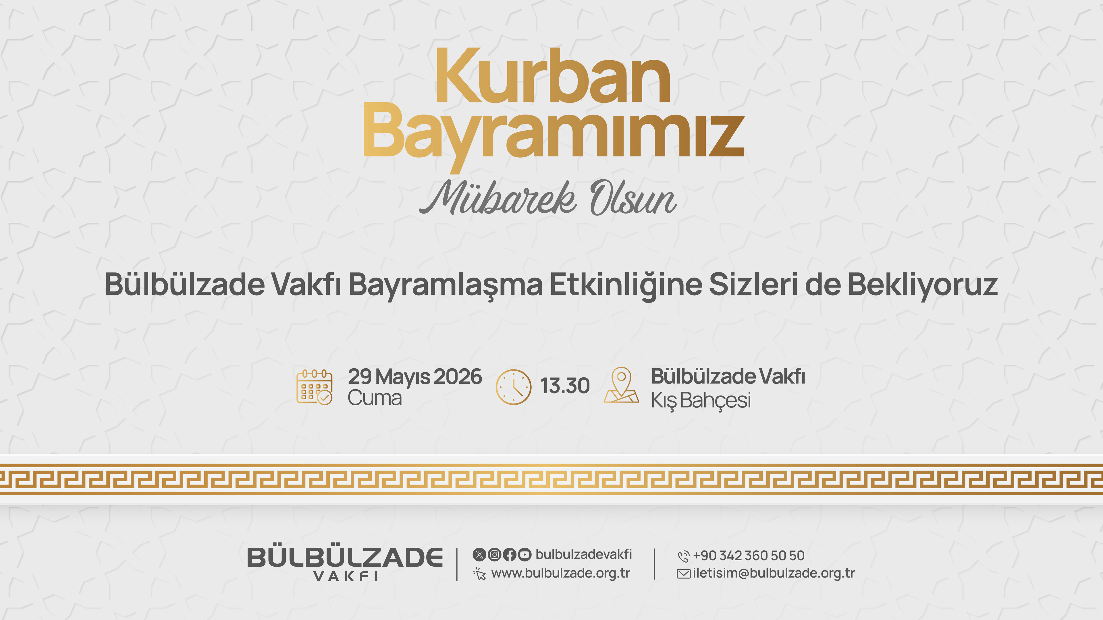Kurban Bayramımız Mübarek Olsun