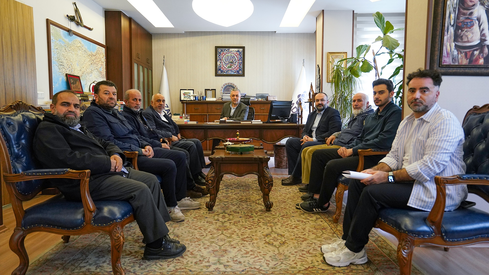 Taha Kılınç’ı Vakfımızda Ağırladık