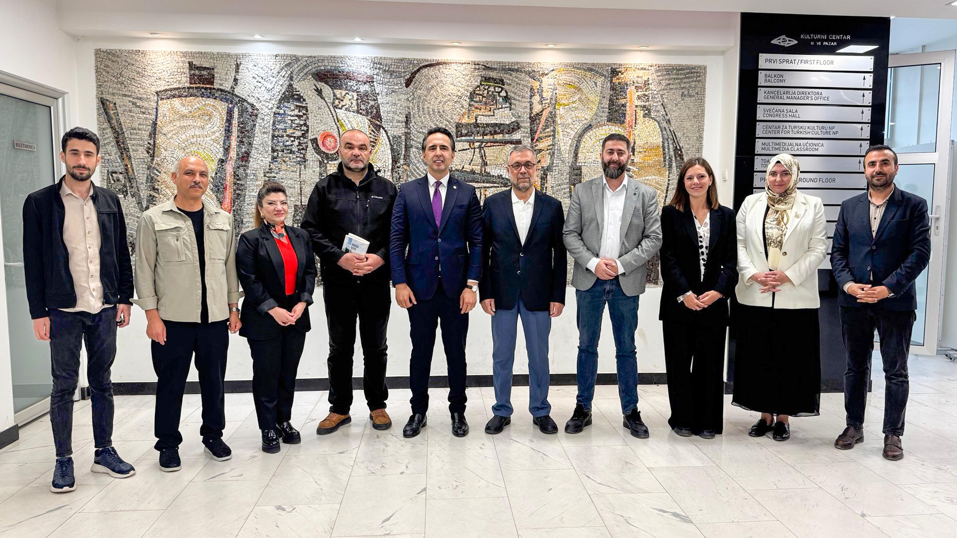 Bülbülzade Vakfı'ndan Novi Pazar'da Türk Toplulukları ile Protokol