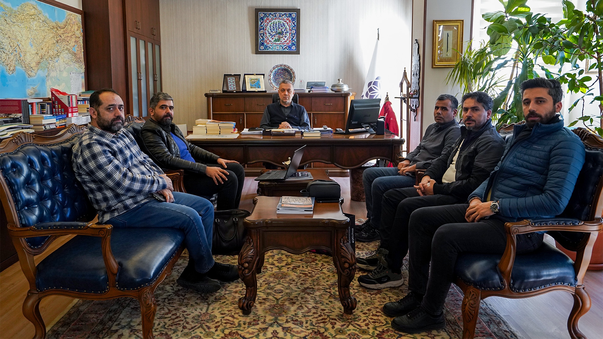 Bünyan Derneği Türkiye Sorumlusu Tarek Alfaraj'dan Vakfımıza Ziyaret