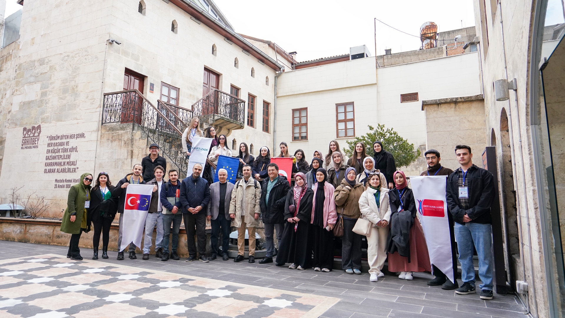Erasmus+ Gençlik Hareketliliği Gaziantep’te Başladı: Bariyerleri Kırmak İçin Bir Aradayız