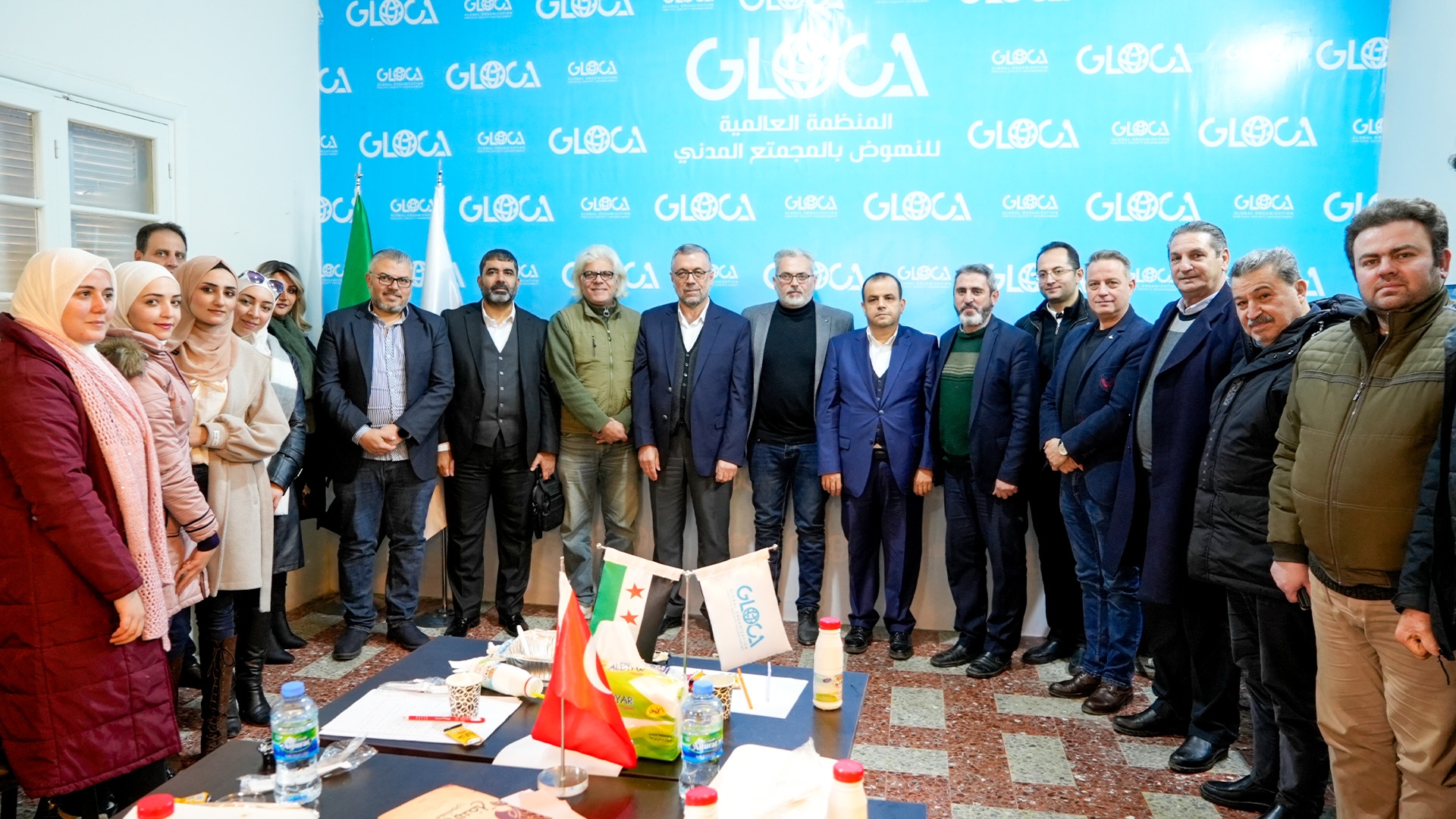 Halep’te İş İnsanları ve STK Temsilcileri Bir Araya Geldi