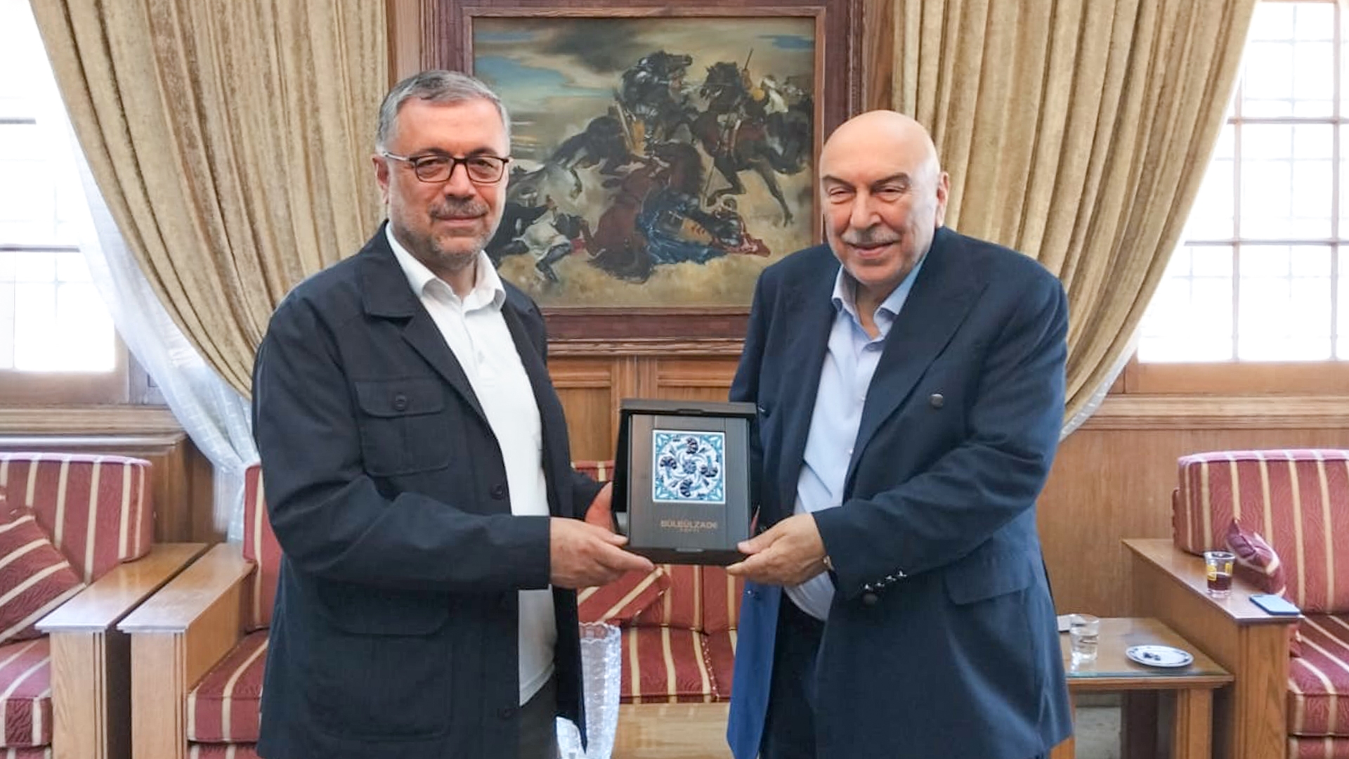 Suriyeli İş İnsanı Mahmud Ferzad'a Ziyaret