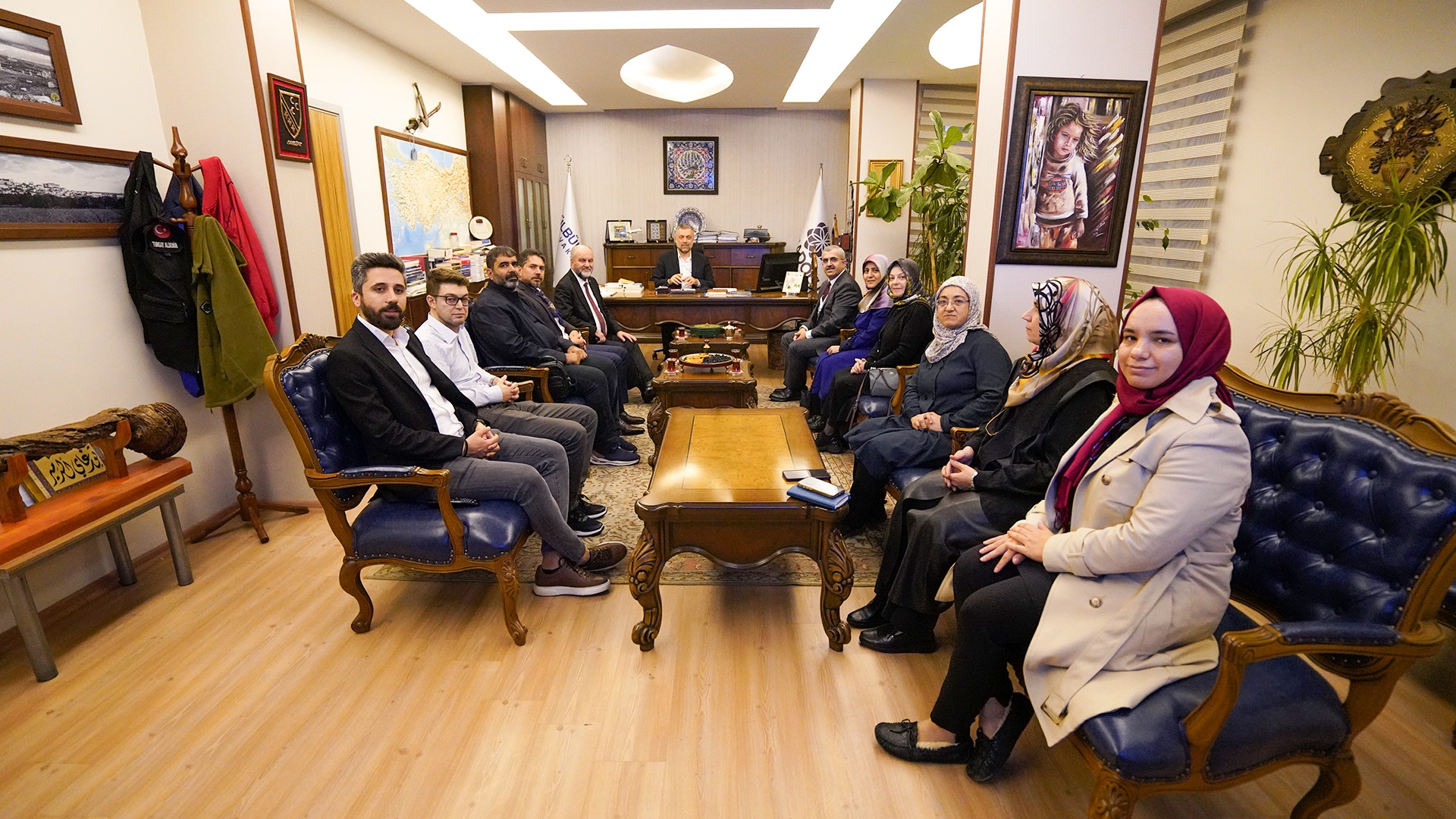 T.C. Dışişleri Bakanlığı Şam Büyükelçisi Burhan Köroğlu'ndan Vakfımıza Ziyaret