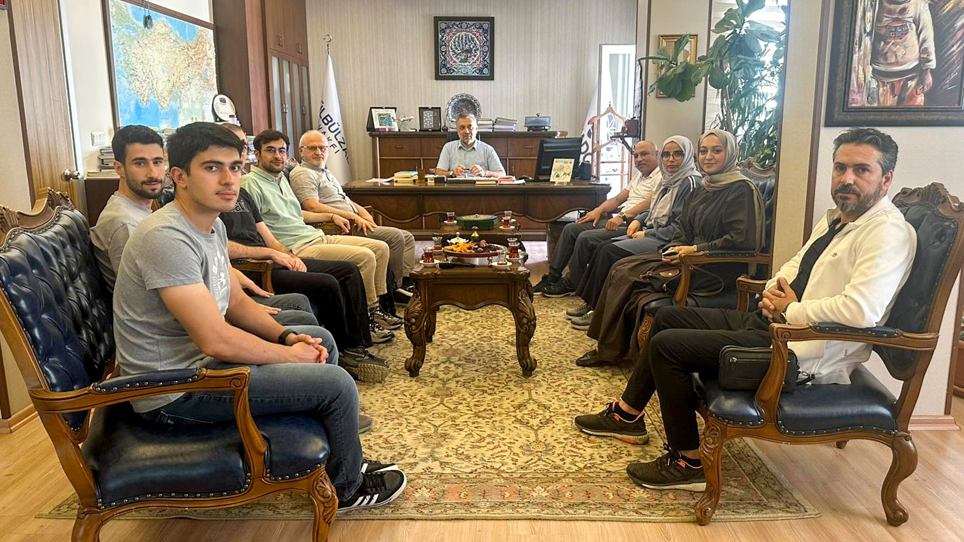 Türkiye Ulusal Ajansı Gençlik Koordinatörlüğü’nden Vakfımıza Ziyaret